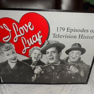 NEW I Love Lucy Metal Sign--Awesome Collectors item